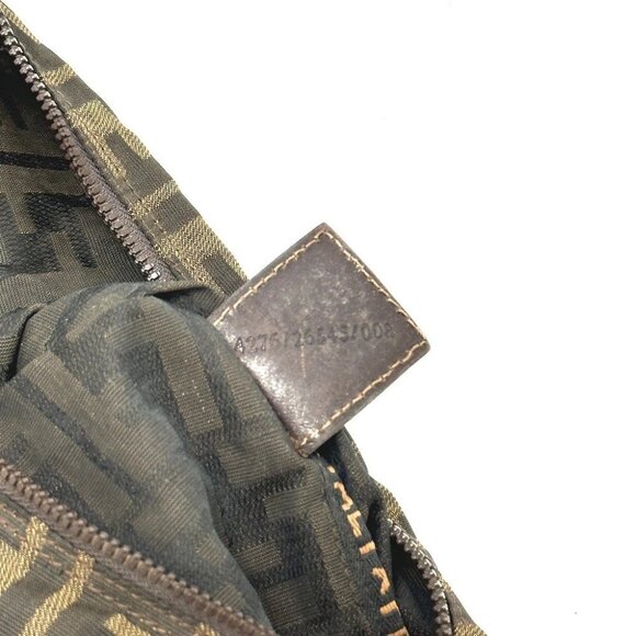 FENDI Zucca pattern Multi-case all-over pattern accessory case Pouch Brown - Picture 7 of 12